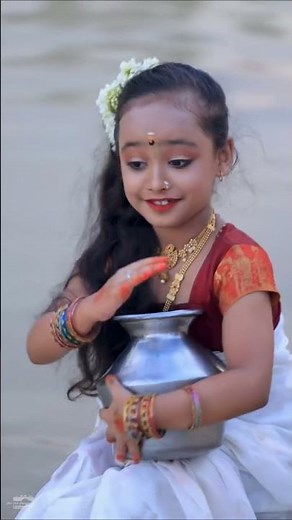 Kid Model Samanvitha | Onam Festival of Harmony Shoot | New Click Photography