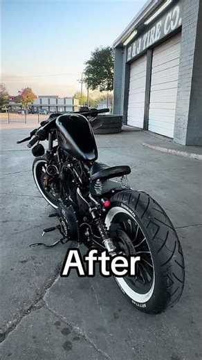 Custom Harley Davidson Sportster Bobber Build #harleydavidson #bobber #motorcycle