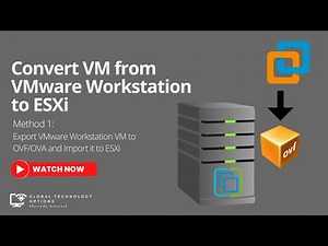 How to Convert VMware Workstation VMs to ESXi #TechTutorial #VirtualMachineMigration