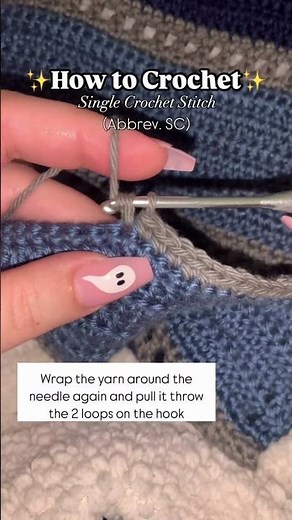 How to Single Crochet for Beginners | Cozy Calvin Free Crochet Blanket Pattern Tutorial