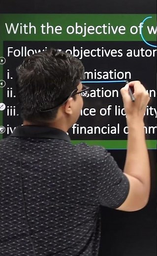 Objective financial management| financial management | Class 12 BST #shorts #cbseboard2023 #cbse