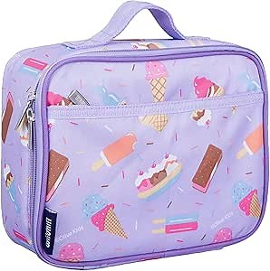 Wildkin Kids Insulated Lunch Box – Durable and Reusable for School & Travel - Sweet Dreams