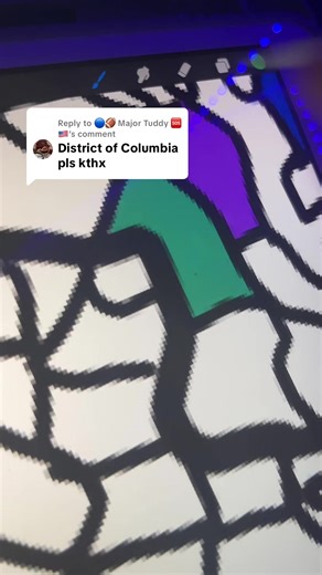 Procreate County Map on TikTok
