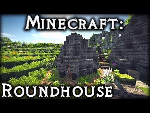 Minecraft: Celtic Roundhouse Tutorial 1