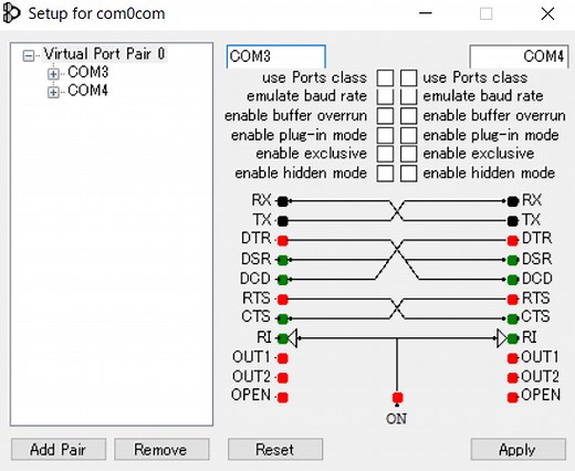 RS232C(シリアルポート)をエクセルのVBAで制御する