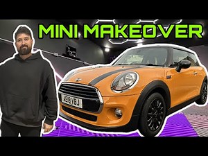 Dirty Mini Cooper Foam Wash | Simple Car Care Tips