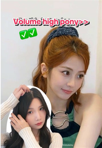 Volume high ponytail that stays lifted all day #hairstyles #hair #ponytail #hairhacks #hairtutorial