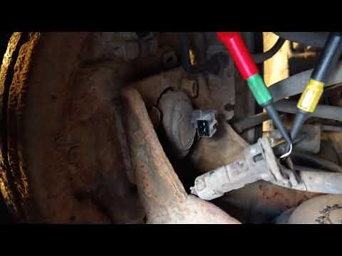 Hyundai i10 (ABS speed sensor fault)