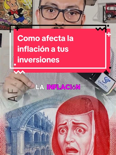 Si no estás dispuesto a conocer sobre la inflación no deberías invertir, ya que este factor puede hacer que tu dinero no crezca de la manera que tú esperabas. #noticias #finanzas #inversiones #inflacion #economia