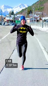 597K views · 6.4K reactions | 15 KM RUN in 1h:13’ at -6°C 略 pace of...