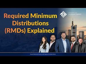 Required Minimum Distributions (RMDs) Explained | When Do You Have to Take Them?