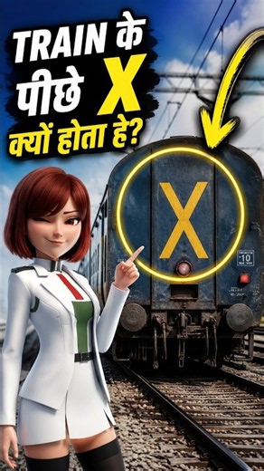 why X on last coach of every train #facts