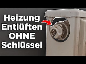 Bleeding a radiator without a key (2026) - Step-by-step instructions