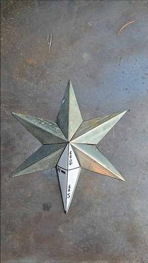 Tips and tricks for making a six-pointed star pattern from a square tube