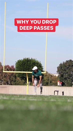 WHY YOU DROP DEEP PASSES | First Down Training