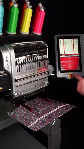 Stitch A Back-To-School Folder on the Melco SUMMIT | Monogram Embroidery