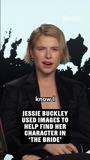 Jessie Buckley Used Images to Help Find Her Character in The Bride! #thebride #jessiebuckley