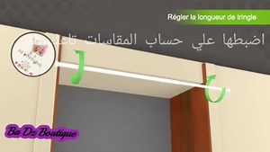 5K views · 65 reactions | Installer une tringle sans précage entre deux murs Tringle multi-usage facile à Poser Différentes dimensions disponibles Référence 802A-2 dimensions 92-160cm 2000 da Référence 802A-3 dimensions 112-200cm 2300 da Référence 802B-4 dimensions 132-240cm 2600 model 3 Mètre 3200 da Livraison alger 400 da | BA Dz Boutique | Facebook
