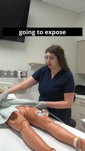 Catheter Care for a patient with a vagina