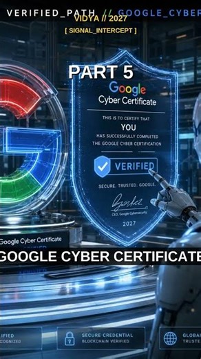 Part 5: Google Cyber Certificate #Shorts #IT #2027