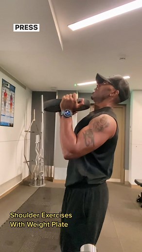 Effective Shoulder Exercises with Weight Plate