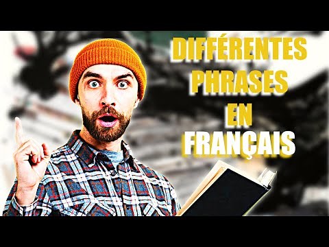 Les types de phrases en français 🇫🇷 | Déclarative, interrogative, impérative, exclamative