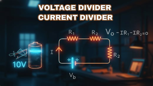 Voltage divider and current divider explained