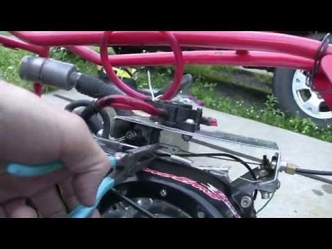 Installing throttle in mini bike (the very best of)