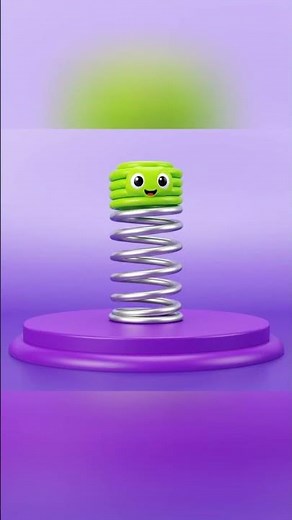 The Most Satisfying Spring Bounce Loop 💜🌀