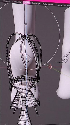 Blender 3D for Second Life. Tippy toe heels mesh work and rig prep.