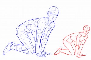Kneeling Pose Reference