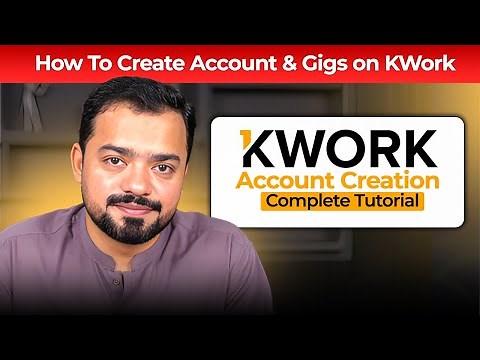 K Work Account Creation Complete Tutorial | How to Create K Work Gigs | Faran Bilal