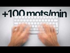 How to type very fast on a keyboard? (+ 100 words per minute)