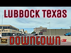 Downtown Lubbock, TX - Downtown Tour (Minutes From Texas Tech)