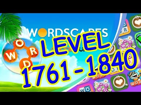 WordScapes Level 1761-1840 Answers | Hills