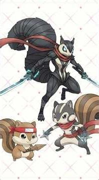 New Geminimon Discovery: Ninja Squirrel Evolution Line | Geminipedia S1E6