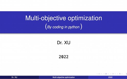 多目标优化 (python pyomo pareto 最优)