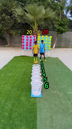 493 reactions · 14 shares | Weird Game Challenge: Drop the Ball in the Basket to Pop the Balloon! #game #amazing #amazing | Md Nurnobi Islam | Facebook