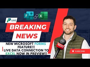 NEW Forms Live Data to Excel!!! 🤯