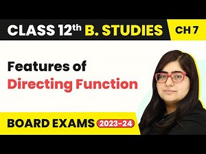 Features of Directing Function - Directing | Class 12 Business Studies Chapter 7