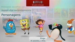 Seção Só para crianças da Netflix chega ao Xbox 360