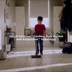 7.6K views · 92 reactions | Clean more and empty less—introducing the LG CordZero™ Cordless Stick Vacuum with Kompressor technology. #LGA9 https://bit.ly/LGA9_Kompressor | LG Global | Facebook