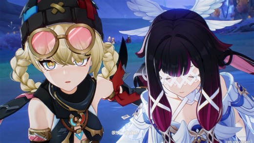 拉乌玛对于（少女）哥伦比娅的紧急救援与旅行者和菲林斯再度对决猎月人【雷利尔】！原神空月之歌第三幕不存在的国土第一幕「匿于阴影」第二话