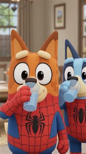 Ultimate Water Gulp Challenge! 🥤💦 Bluey vs Bingo Who Drinks Faster 😂