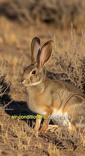 World’s Fastest Rabbit Black Tailed Jackrabbit Speed and Survival
