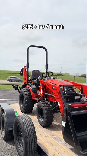 Exceptional Tractor Package Deal for Just $395/month