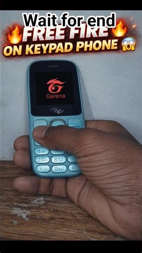 Free fire on keypad phone| How Can Possible??