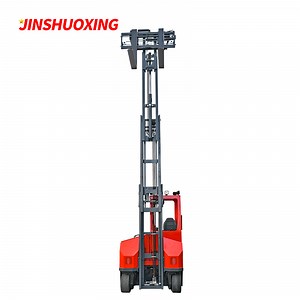 [Hot Item] Seated Side Loading Forklift 1.5t-5 Ton Multi-Directional Forklift for Long Materials Handling