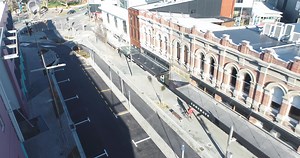 The transformation of Christchurch's iconic High Street is complete 🚲🚗 The project gave High Street a makeover from Hereford Street to St Asaph Street, while also repairing damaged underground services and roading infrastructure, which was essential work. The upgrades include wider footpaths, making the southernmost block one-way, and adding a new right-turn exit onto St Asaph Street. Read about the project on Newsline, link in comments. | Christchurch City Council