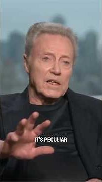 Christopher Walken REACTS to everyone always imitating him! 😆 #shorts